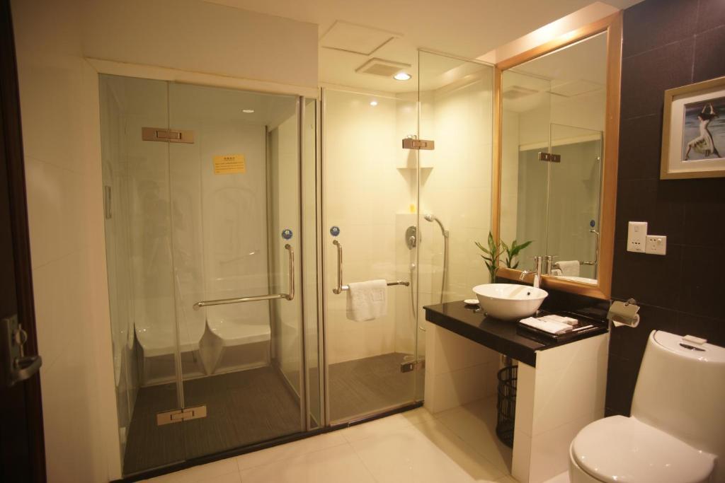 Jun Hao Hotel Đông Hoản Ngoại thất bức ảnh