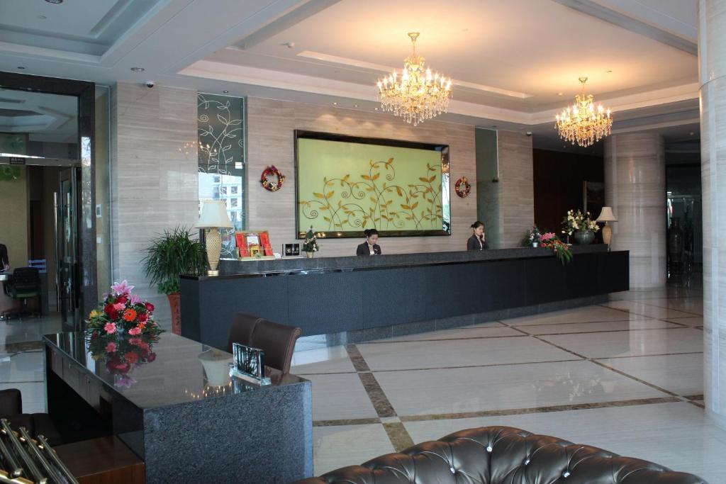 Jun Hao Hotel Đông Hoản Ngoại thất bức ảnh